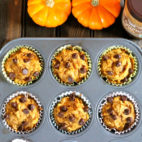 Pumpkin Peanut Butter Cupcakes