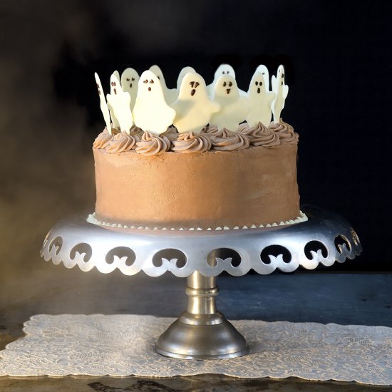 Ghosts Chocolate Coconut Cake