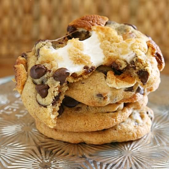 Biscoff S’mores Cookies