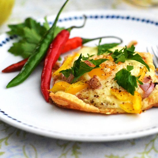 Sunny Caribbean Breakfast Tart