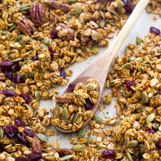 Pumpkin Pecan Granola