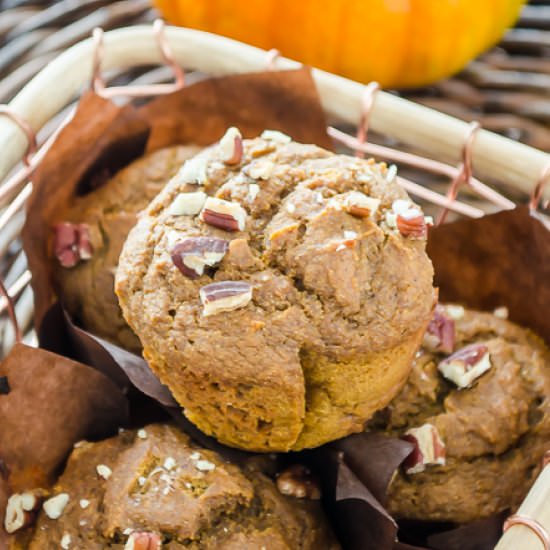 Pumpkin Molasses Muffins