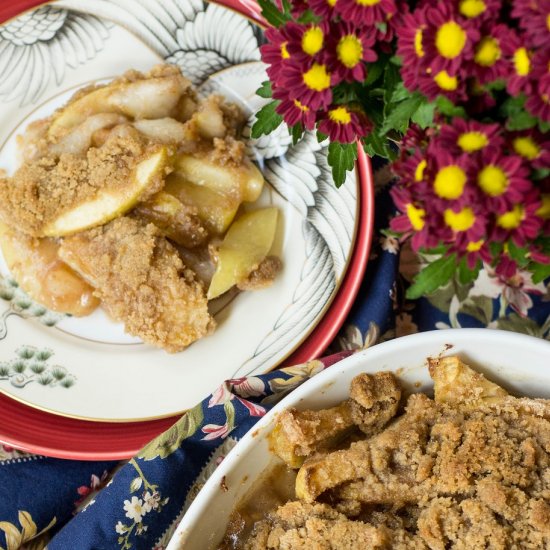 Apple and Pear Crisp