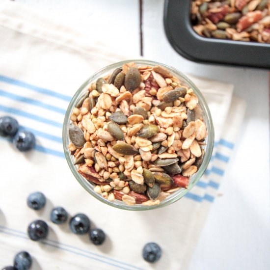 Buckwheat & Pumpkin Granola