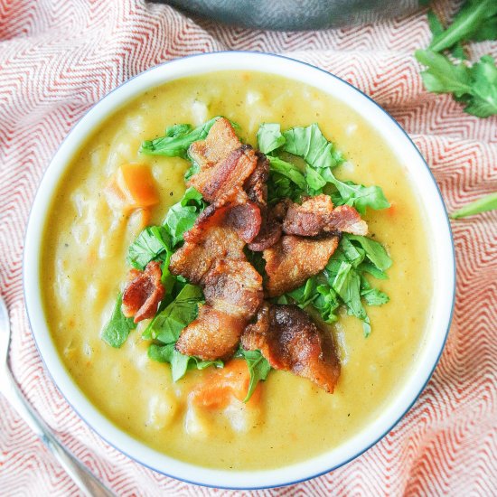 Loaded Cauliflower Chowder