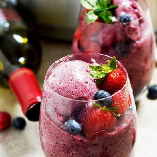 Sangria Sorbet