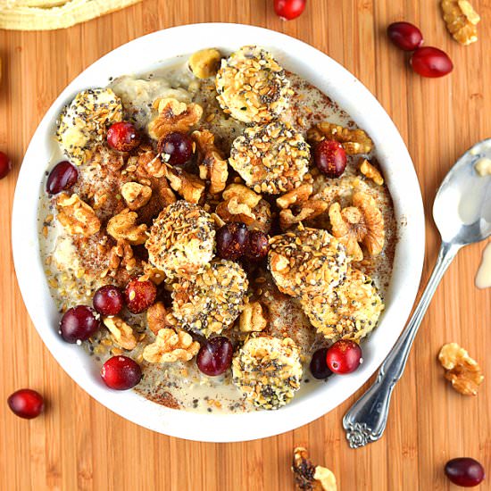 Steel Cut Superfood Oatmeal Bowl