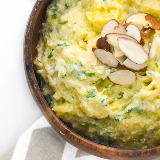 Creamy Ricotta Spaghetti Squash