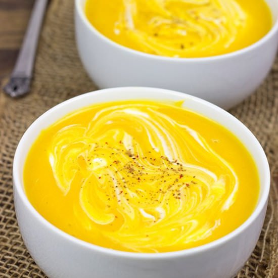 Butternut Squash and Cider Soup