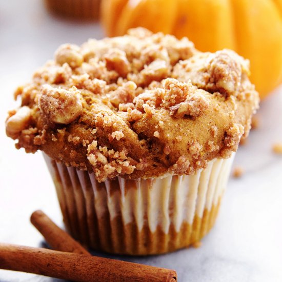 Pumpkin and Cream Cheese Muffins