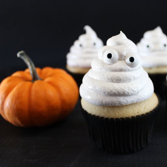 Ghost Cupcakes