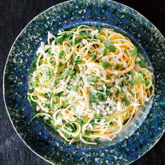 Garlic Butter Spaghetti