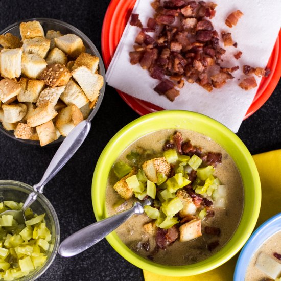 Cheeseburger Soup