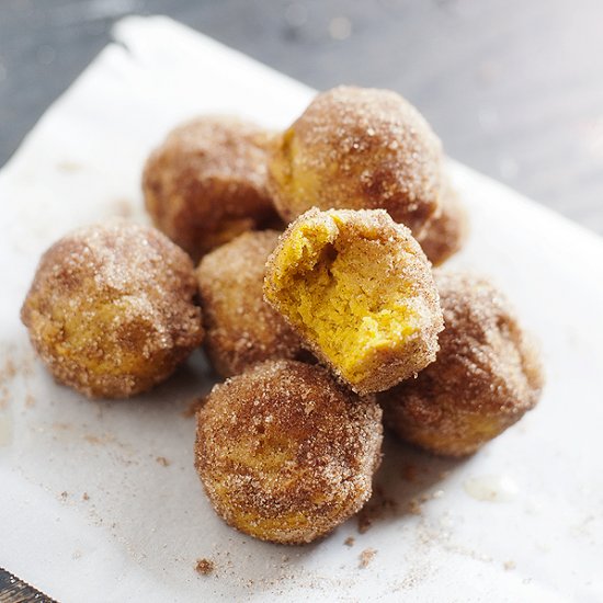 Pumpkin Donut Holes