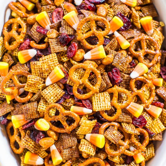 5-Minute Pumpkin Spice Chex Mix