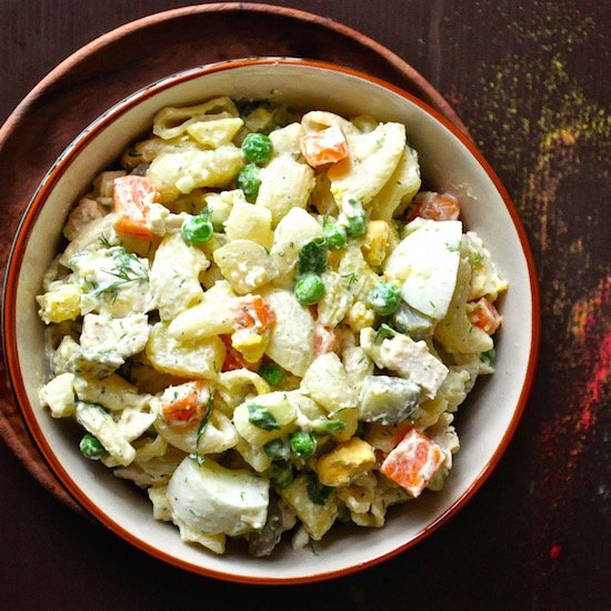 Russian Macaroni Salad