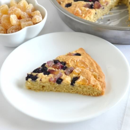 Blueberry Ginger Scones