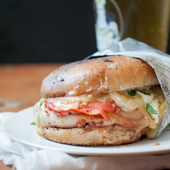 Grilled Chicken & Cheese BLT