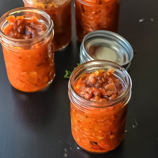 Spicy Tomato Chutney/Thakali Thokku