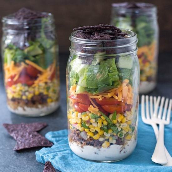 Taco Salad Jars