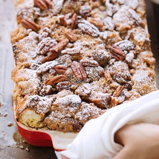 Pumpkin French Toast Casserole