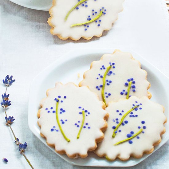 Lavender Tea Cookies