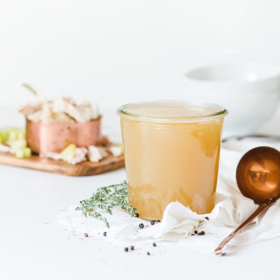 Homemade Turkey Stock