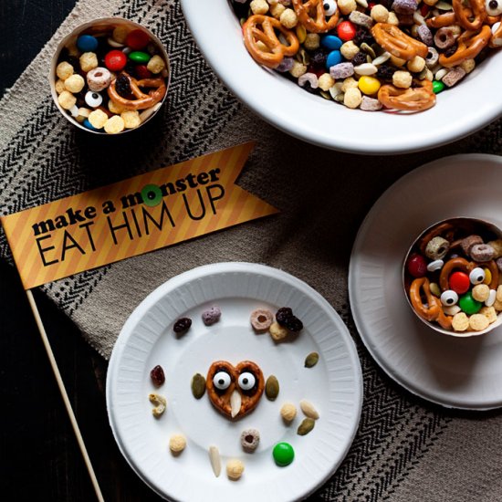 Make-a-Monster Trail Mix