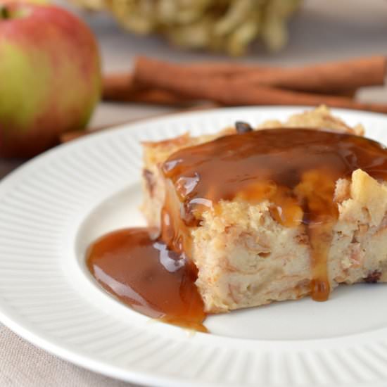 Apple-Maple Bread Pudding