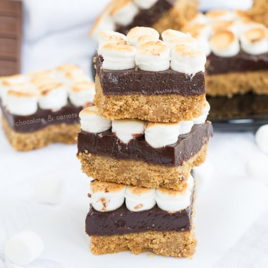 No-Bake S’mores Bars