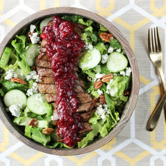 Steak and Cranberry Salad