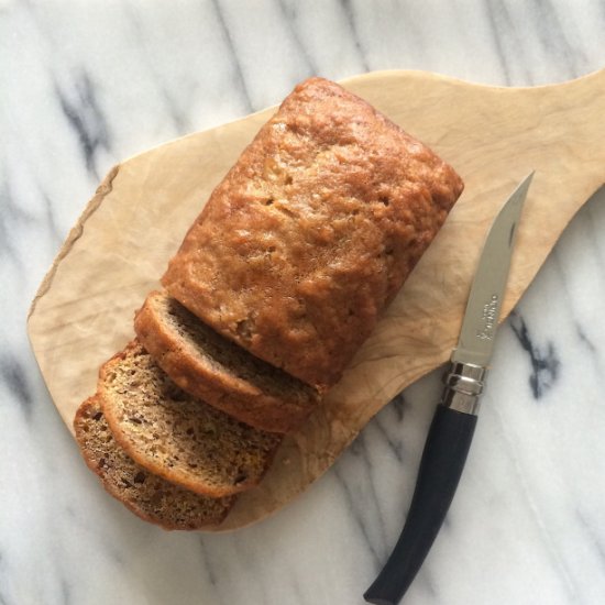 The Best 1-Bowl Banana Bread