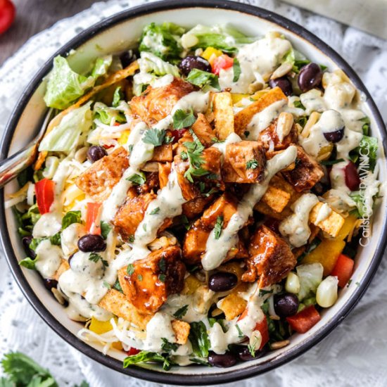 Chipotle BBQ Chicken Salad