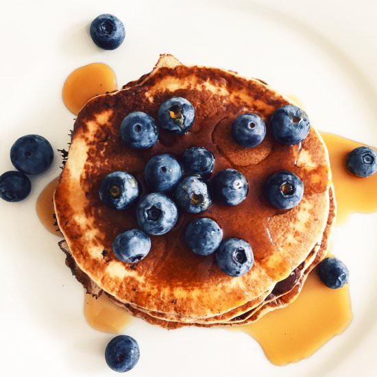 Blueberry Buttermilk Pancakes