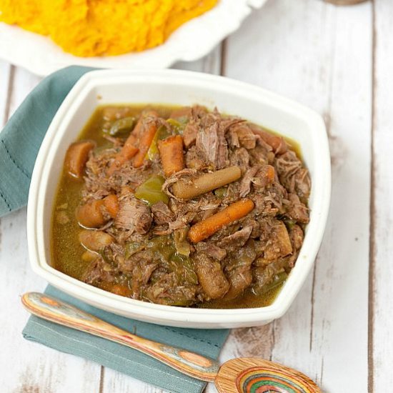 Slow Cooker Caribbean Beef Stew