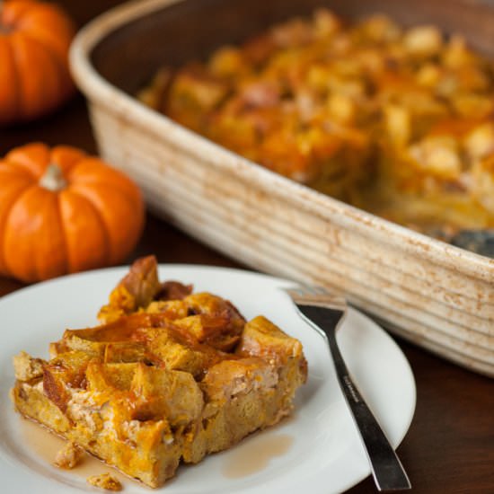 Stuffed Pumpkin Spice French Toast