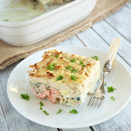 Keto Fish Pie