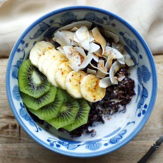 Black Rice and Chia Pudding