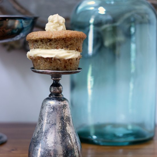 Carrot Cupcakes + Maple Buttercream