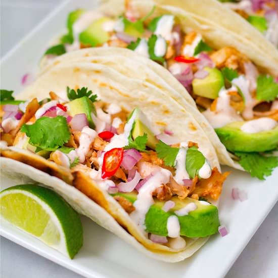 Spicy Chicken Tacos