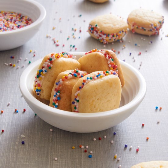 One Bite Grapefruit Cookies