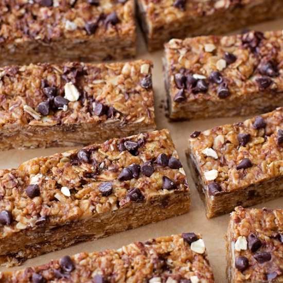 Healthy No-Bake Granola Bars