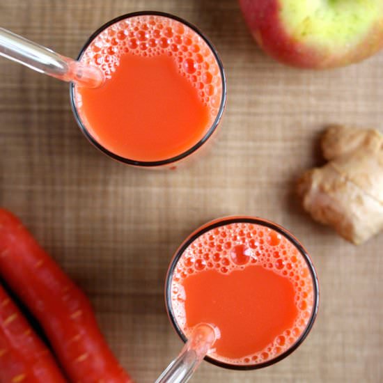 Apple Carrot Ginger Juice