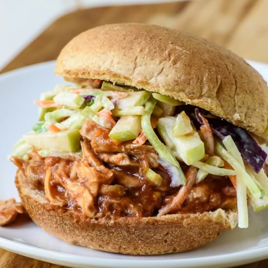 Bourbon BBQ Chicken Sandwiches