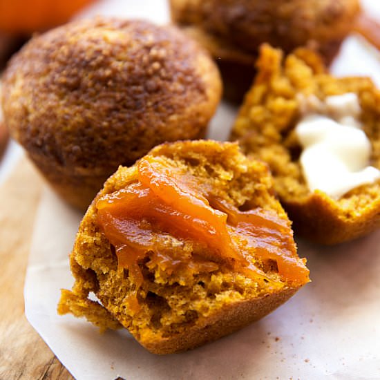 Healthier Pumpkin Muffins