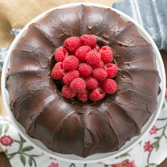 Chocolate Buttermilk Bundt Cake