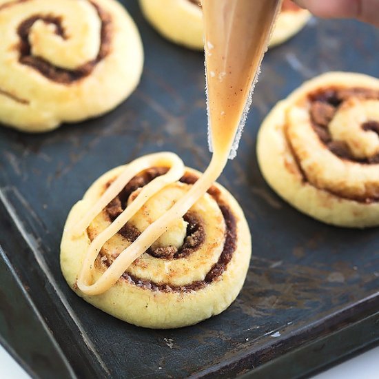 Browned Butter Cinnamon Roll Cookie