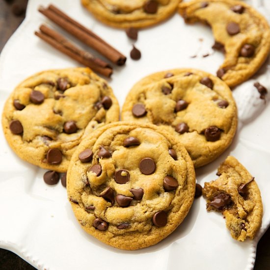 Non Cakey Pumpkin Cookies