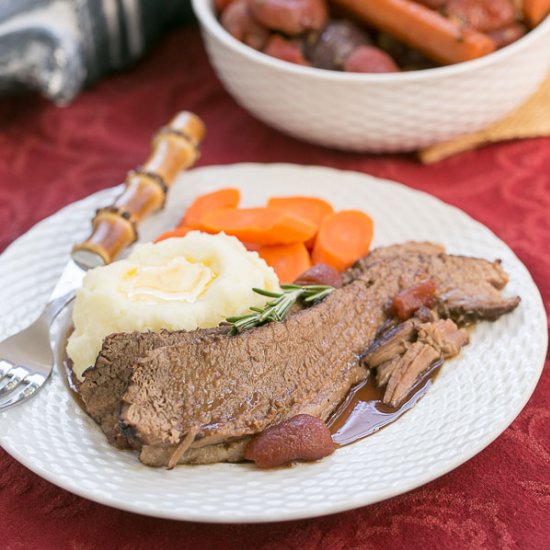 Rosemary Garlic Brisket