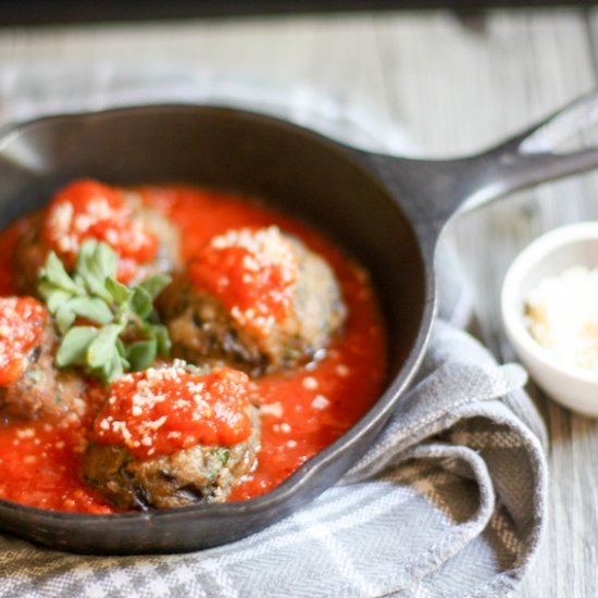 Eggplant Meatballs